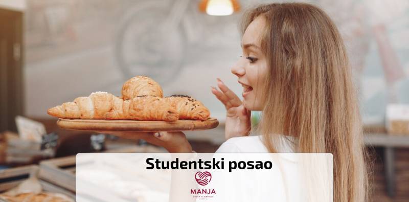 Manja zapošljava: Studentski posao