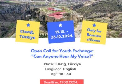 Open call for 7 participants for Youth Exchange in Elazığ, Türkiye