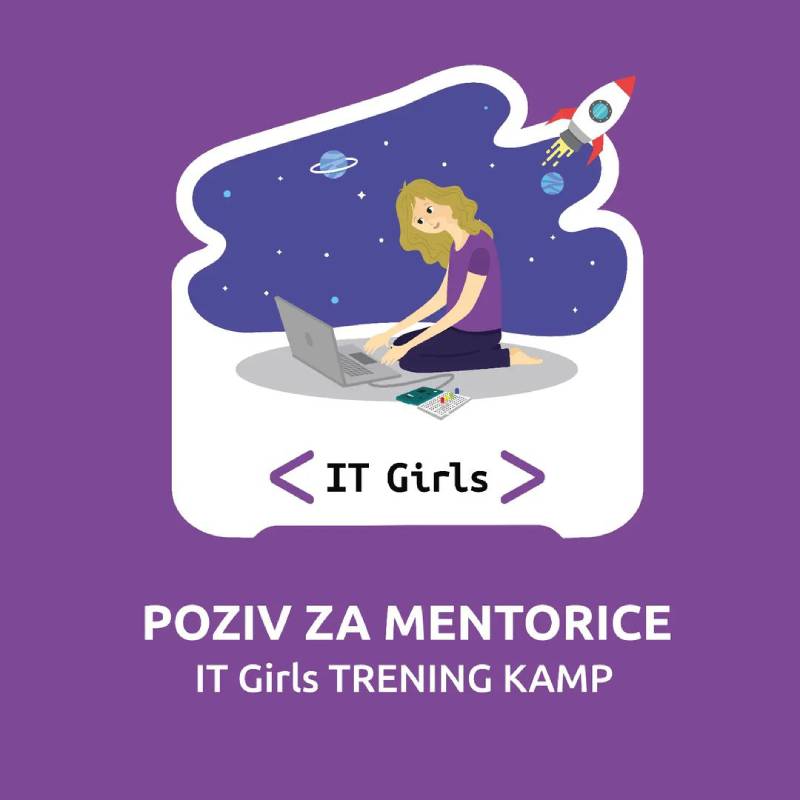 Poziv za mentorice - IT GIRLS trening kamp