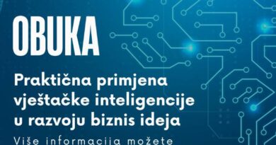 Obuka: Praktična primjena vještačke inteligencije u razvoju biznis ideja