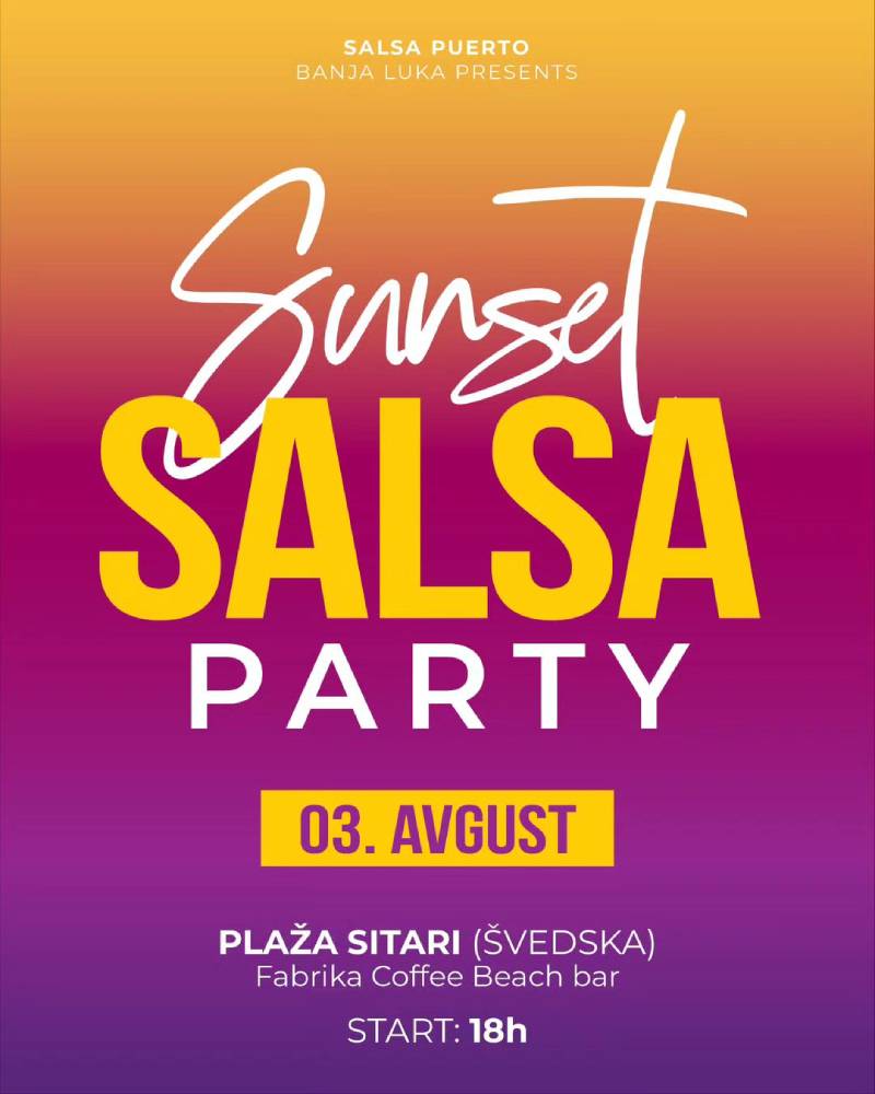 Sunset Salsa Party