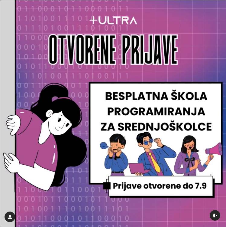 Besplatna Škola programiranja Plus Ultra