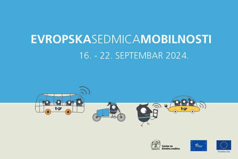 Evropska sedmica mobilnosti 2024. – počinje u ponedjeljak!