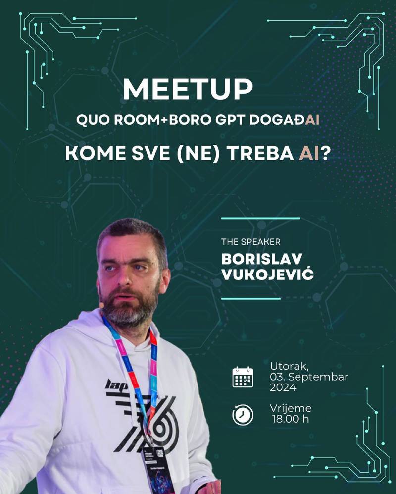 Meetup: Kome sve (ne) treba AI ?