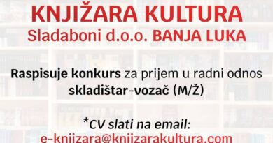 Knjižara Kultura zapošljava