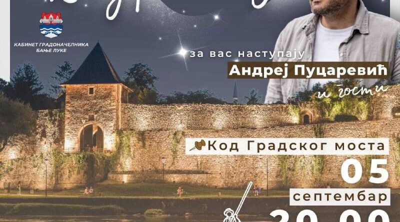 Koncert na vodi u Banjaluci