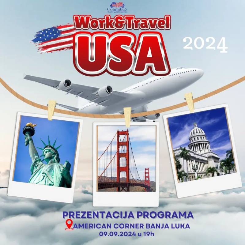 Prezentacija programa USA Work and Travel 2025!