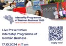 Internship Programme of German Business