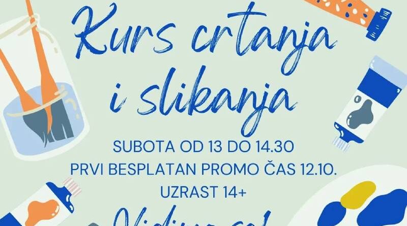 Kurs crtanja i slikanja