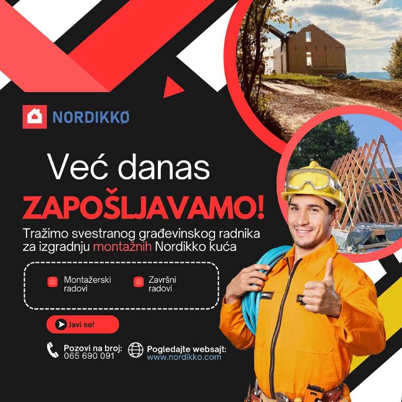 Nordikko zapošljava