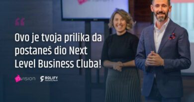 Odvedi svoj biznis na novi level: Rolify i Invision te nagrađuju mentorskim programom u vrijednosti od 1200 KM