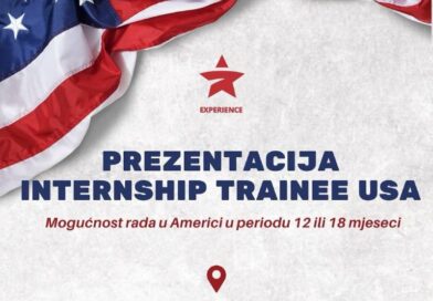 Prezentacija o Internship Trainee USA programu