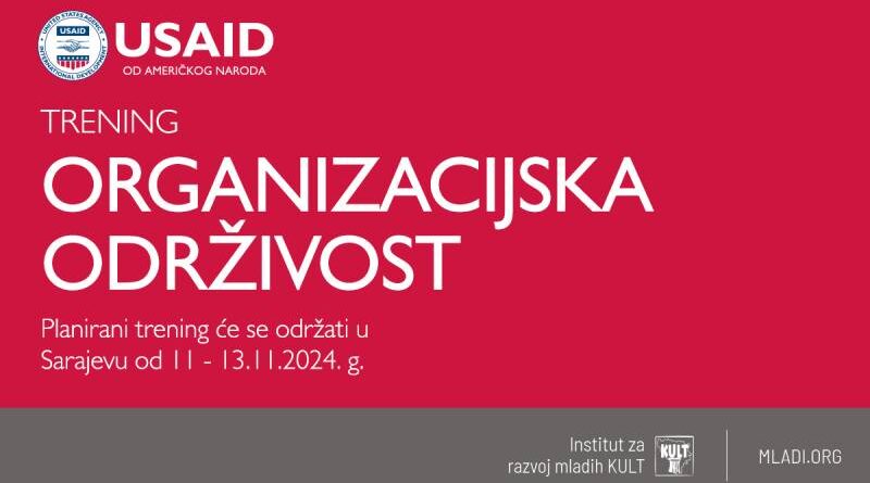 Trening Organizacijska održivost