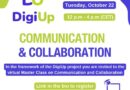 Free virtual masterclass on Communication and Collaboration