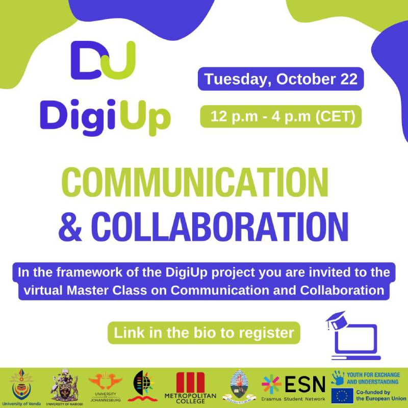 Free virtual masterclass on Communication and Collaboration