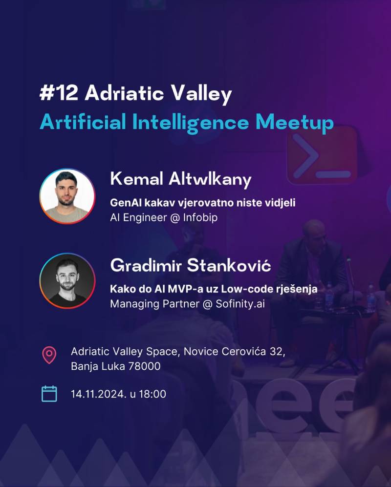 #12 Adriatic Valley - Artificial Intelligence Meetup