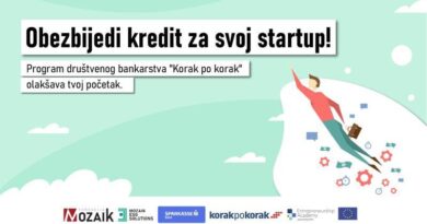 Korak po korak: Društveno bankarstvo za startupe – prijavi se i oživi svoje poslovne snove!