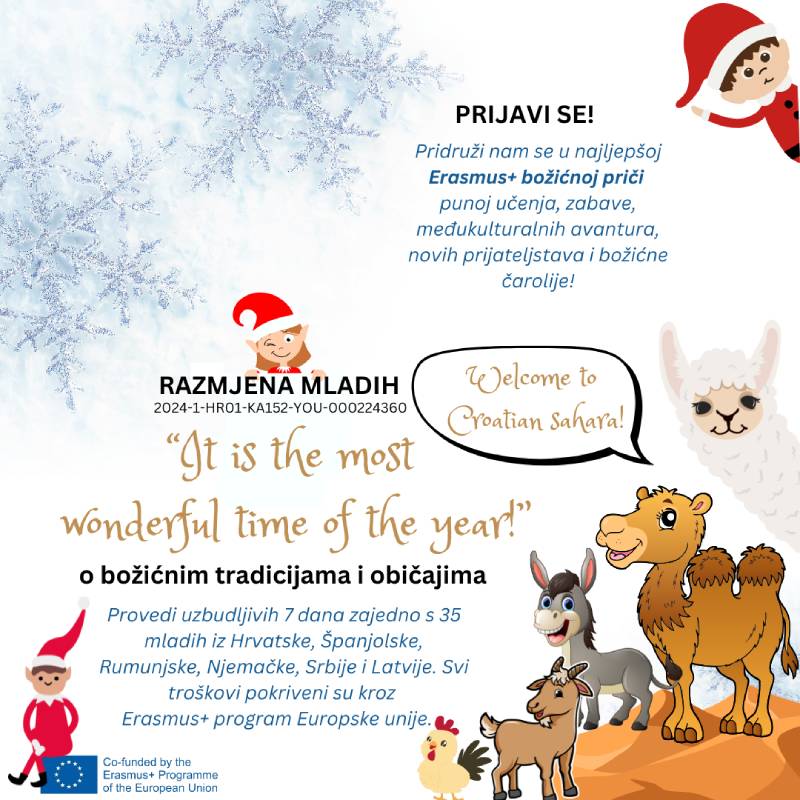 Erasmus+ razmjenu mladih "It is the most wonderful time of the year!"