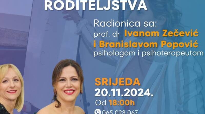 Radionica "Izazovi savremenog roditeljstva"