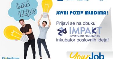 Javni poziv mladima: Prijavi se na obuku inkubator poslovnih ideja!