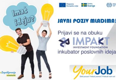 Javni poziv mladima: Prijavi se na obuku inkubator poslovnih ideja!