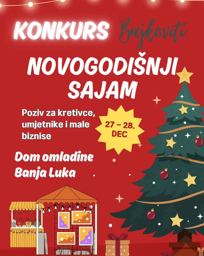 Konkurs za Novogodišnji Bajkoviti sajam