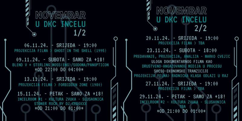 Novembarski program u DKC Incelu