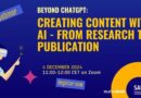 Webinar - Beyond ChatGPT: Creating Content with AI