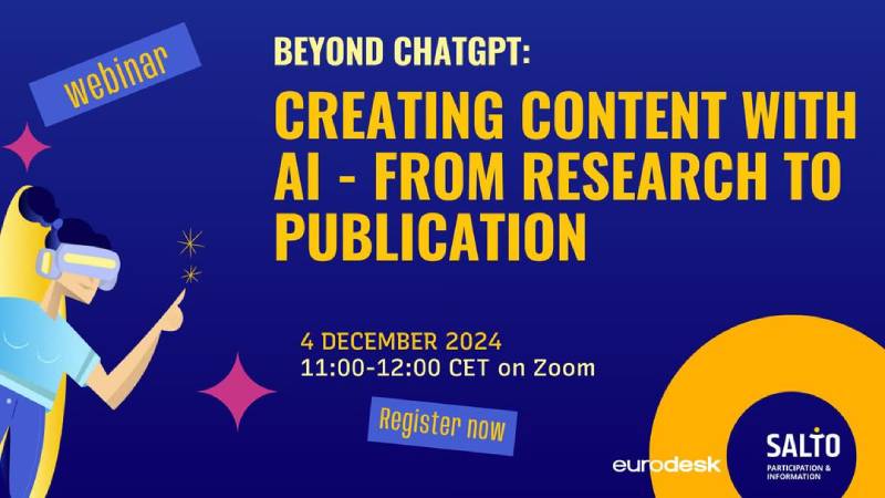 Webinar - Beyond ChatGPT: Creating Content with AI