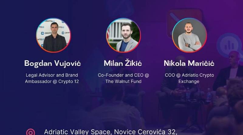 #13 Adriatic Valley Meetup - Tokenizacija: Uticaj i benefiti!