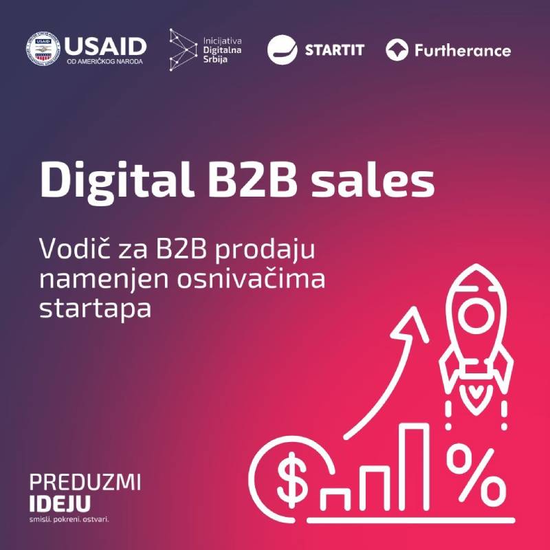 Digital B2B sales - Vodič za B2B prodaju namenjen osnivačima startapa