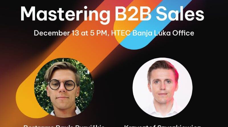 Meetup "Mastering B2B Sales"