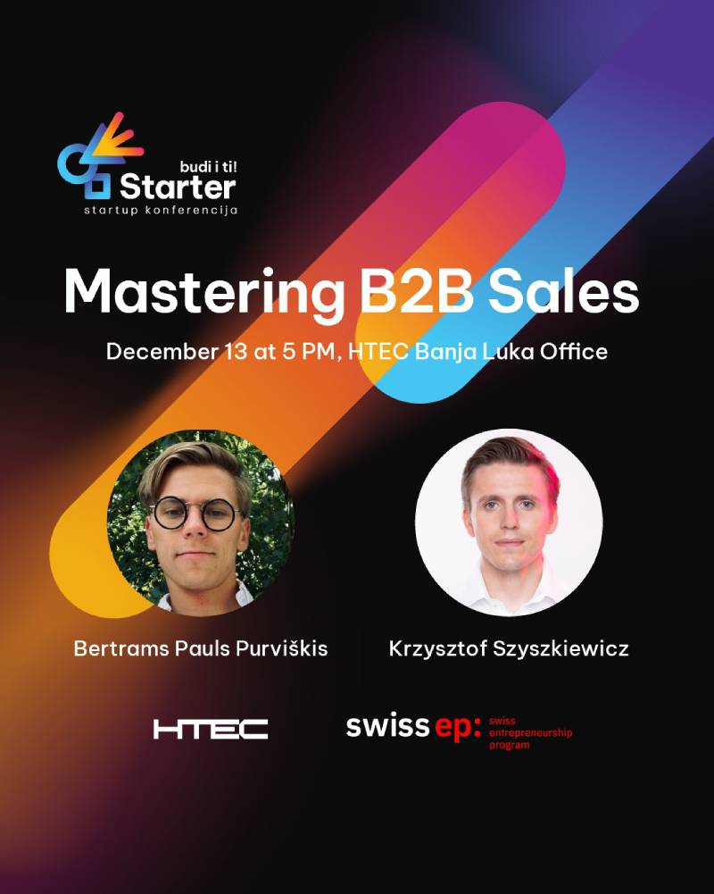 Meetup "Mastering B2B Sales"