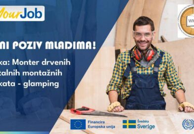 Obuka za montera drvenih i mentalnih montažnih objekata - Glamping