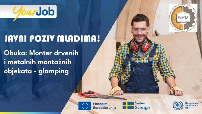 Obuka za montera drvenih i mentalnih montažnih objekata - Glamping