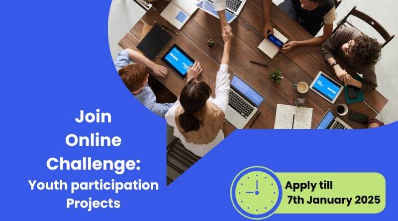 Online Challenge - Develop your quality E+/ESC project focused on youth participation