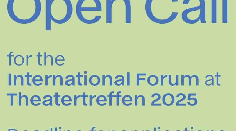 Međunarodni forum Theatertreffen 2025