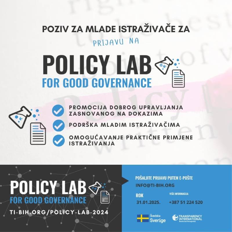 Policy Lab za dobro upravljanje