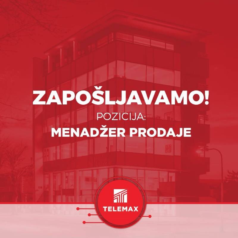 Telemax zapošljava