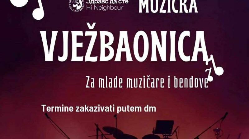 Muzička vježbaonica za mlade muzičare i bendove