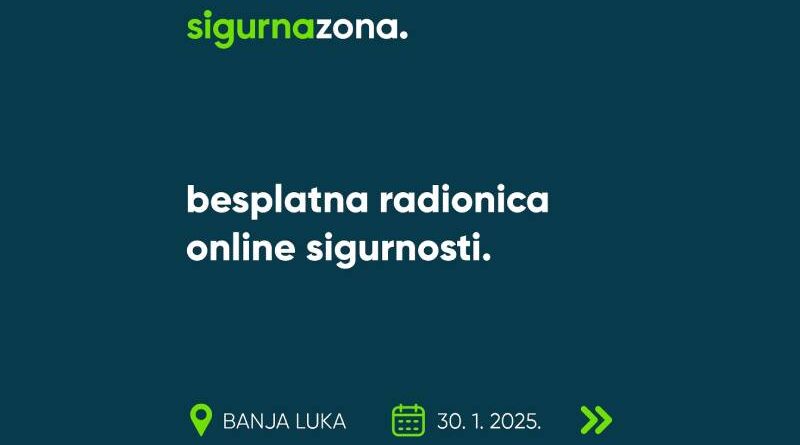 Besplatna radionica online sigurnosti civilnog sektora