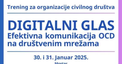 Digitalni glas - Trening za efektivnu komunikaciju OCD na društvenim mrežama