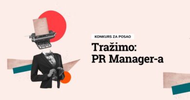 Konkurs za posao – PR Manager