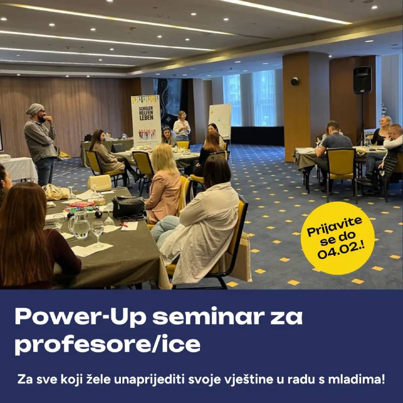 Power Up Seminar za profesore/ice i stručne saradnike/ce