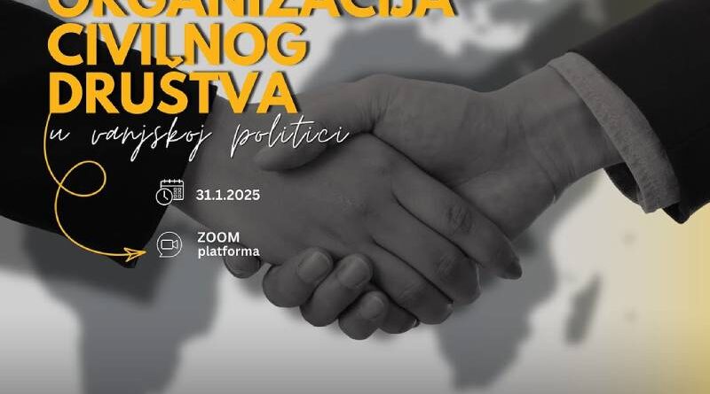 Uloga organizacija civilnog društva u vanjskoj politici