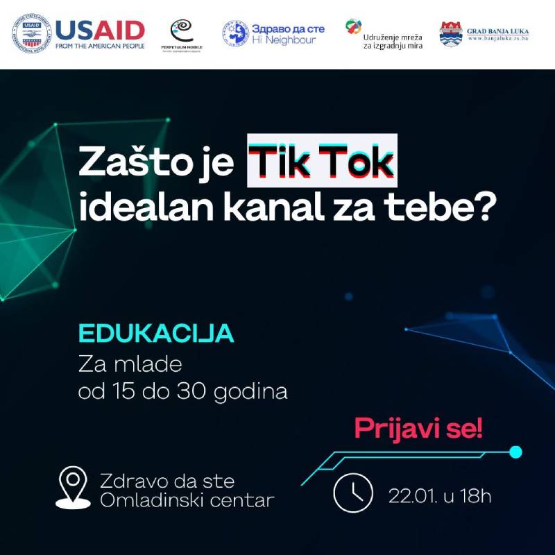 Zašto je TikTok idealan kanal za tebe?