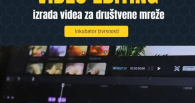 Besplatni webinar: Video editing - Izrada videa za društvene mreže