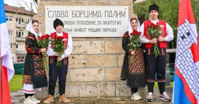 Dan grada: Polaganje vijenaca i svečana akademija