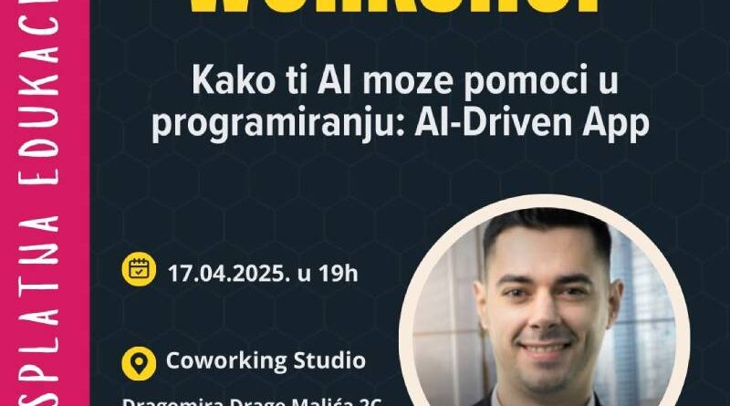 Interaktivni workshop "Kako ti AI može pomoći u programiranju"