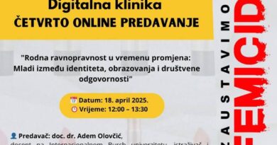 Online predavanje: Mladi između identiteta, obrazovanja i društvene odgovornosti